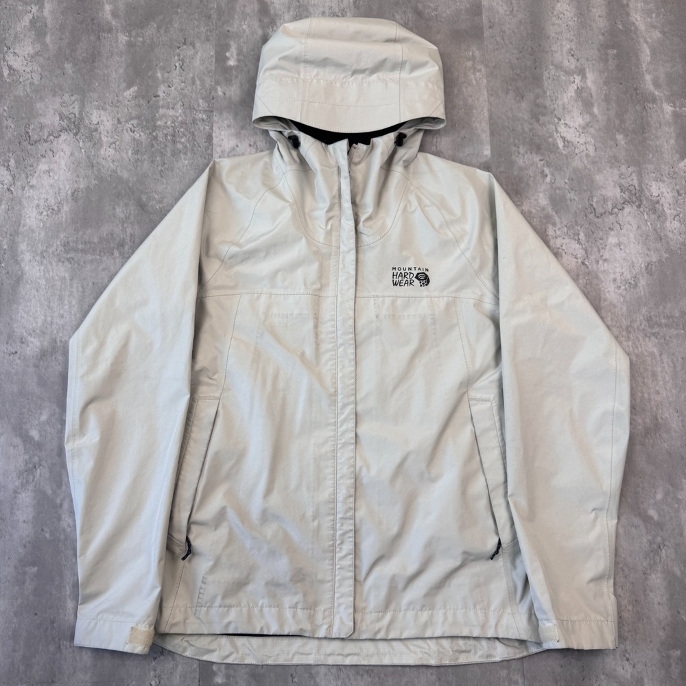 Mountain Hardwear Jacket Womens Small Gray Exposure Gore Tex Paclite Gorp